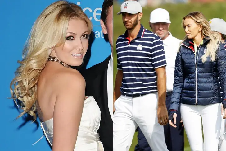 Golfer Dustin Johnson & Paulina Gretzky