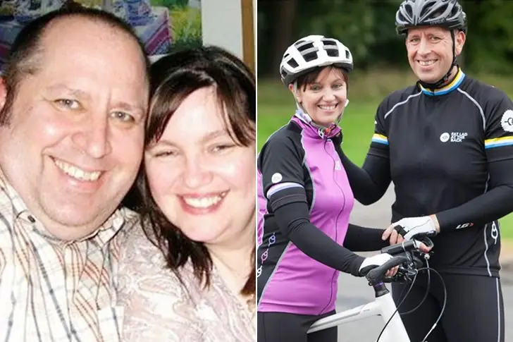 Phil & Fran Jones – 210 Lbs combined -Cycling & Healthy Eating