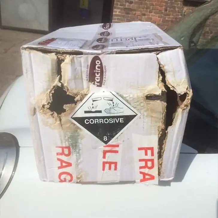 Cardboard vs. Acid