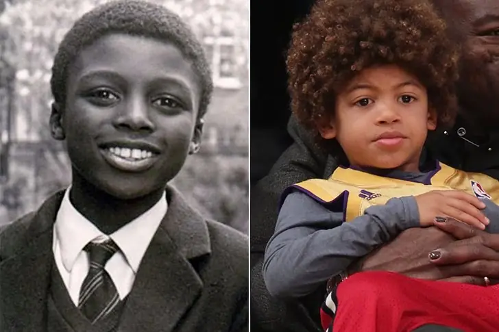Seal Samuel ($30 Million) & Henry Gunther Ademola Dashtu Samuel at Age 5
