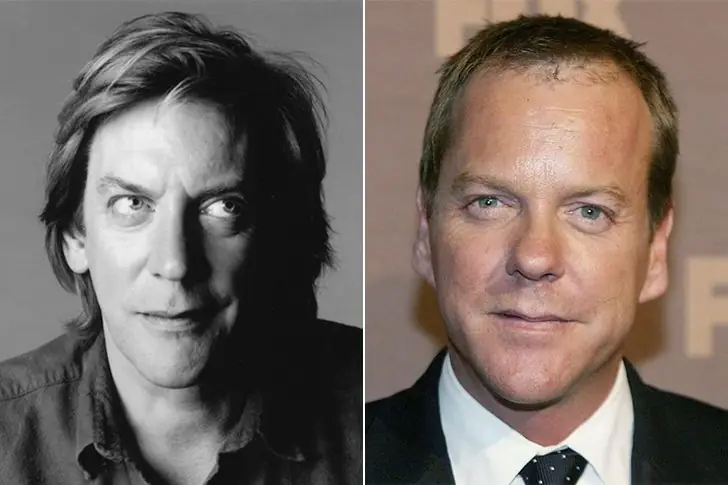 Donald Sutherland ($60 Million) & Kiefer Sutherland ($75 Million) At Age 35