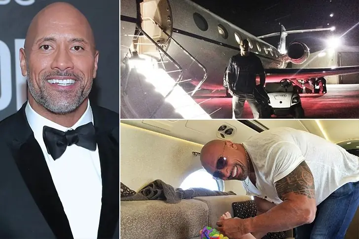 Dwayne “The Rock” Johnson – Gulfstream G650, Estimated $65 Million