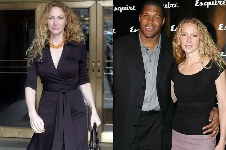 American Football Player Michael Strahan & Jean Muggli