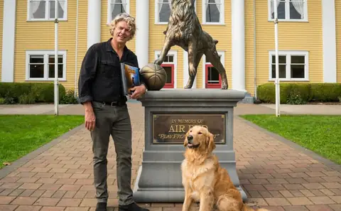 Canton’s Celebrity Dog Finishes Filming “Air Bud” Sequel