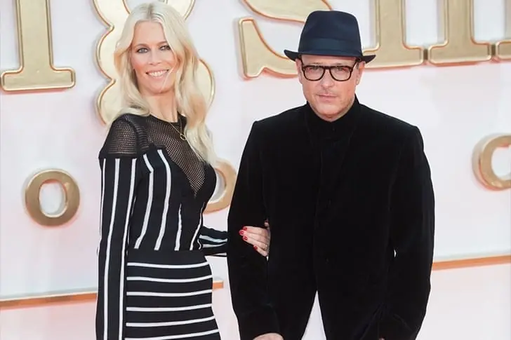 Claudia Schiffer et Matthew Vaugh