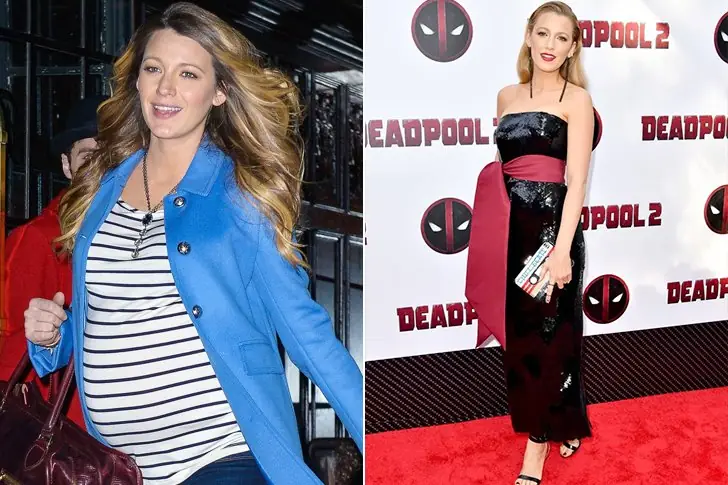 Blake Lively – 61 lbs –  Healthy Food & Intensive Workout