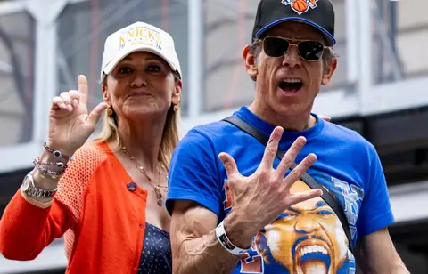 Timothée Chalamet and Ben Stiller Among Star-Studded Crowd at the Historic Knicks Parade
