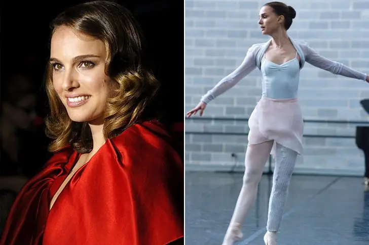 Natalie Portman – 20 lbs –  Low Carb Diet & Extreme Training