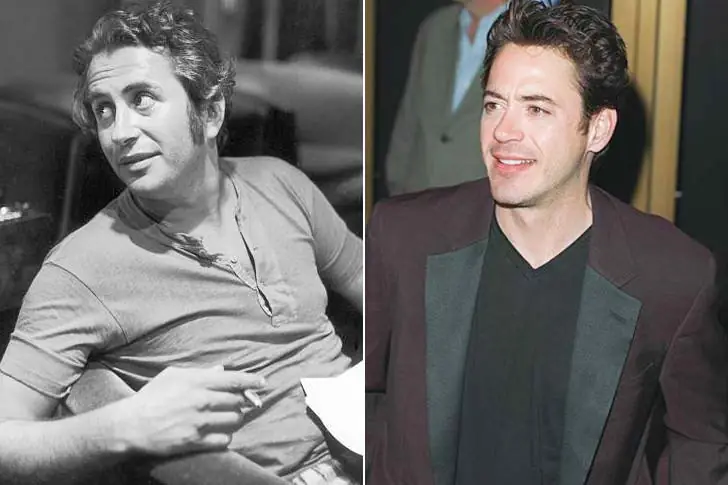 Robert Downey Sr. ($10 Million) & Robert Downey Jr.  ($300 Million) At Age 34