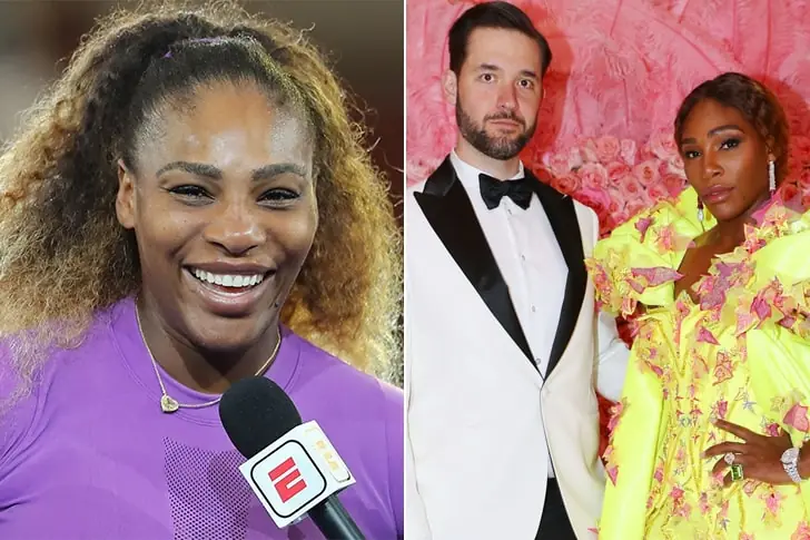 Tennis Player Serena Williams & Alexis Ohanian