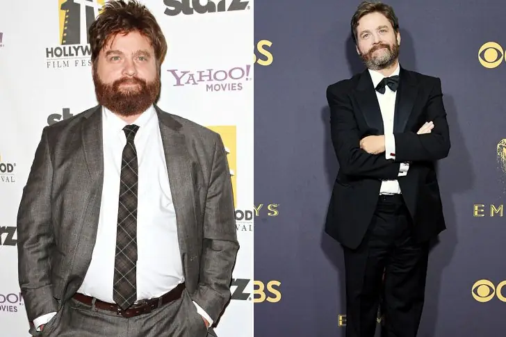 Zach Galifianakis – 50 Lbs – Quitting Alcohol & Advanced Workout Training Program