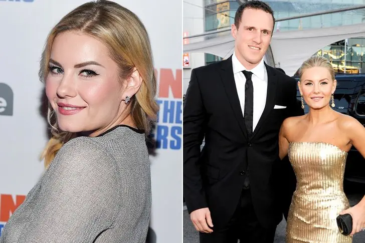 Hockey Player Dion Phaneuf & Elisha Cuthbert