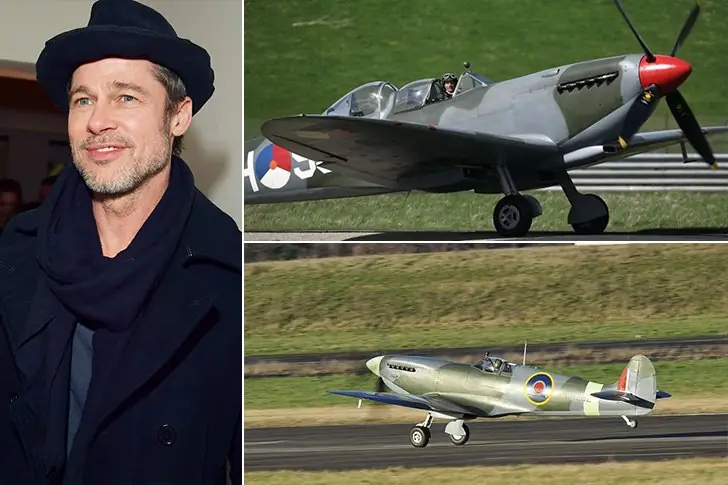 Brad Pitt – Supermarine Spitfire, Estimated $3.3 Million