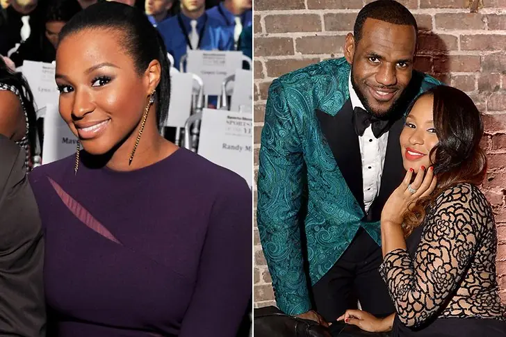 Basketball Star LeBron James & Savannah Brinson