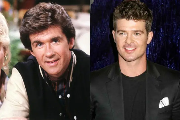 Alan Thicke ($40 Million) & Robin Thicke ($15 Million) At Age 30