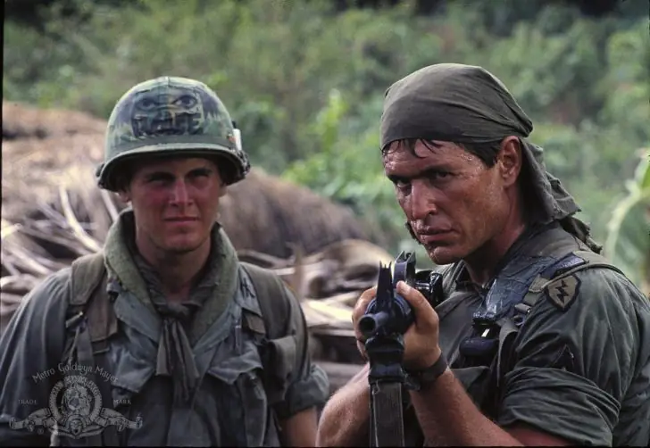 How old was Johnny Depp in "Platoon"