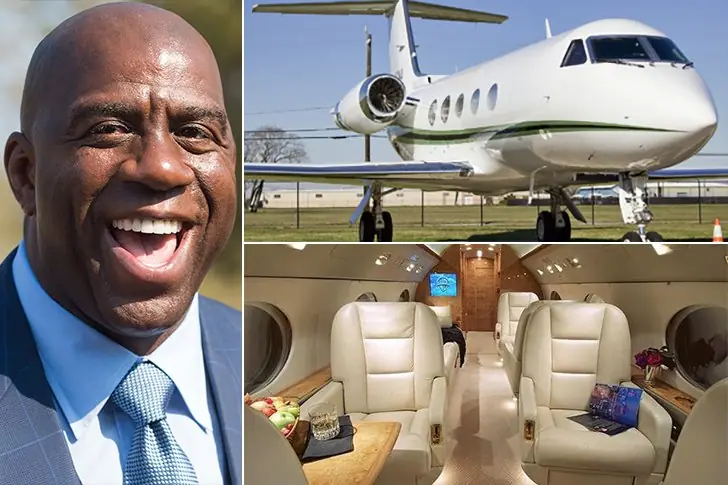Magic Johnson – Gulfstream G-III, Estimated $40 Million