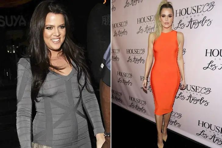 Khloe Kardashian – 11 lbs –  Workouts & A Clean Diet