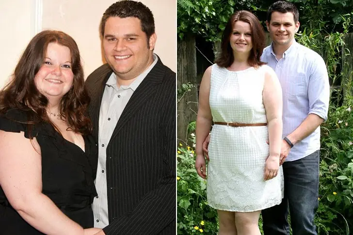 Simon & Alison Perry – 196 Lbs – Walking & Change of Diet