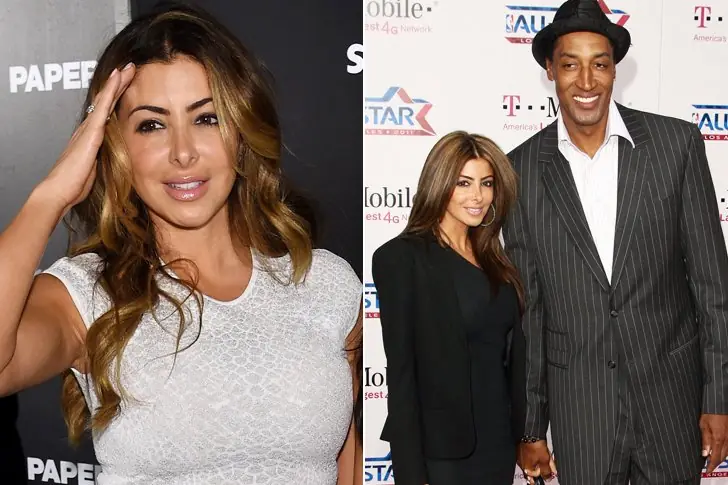 Basketball Player Scottie Pippen & Larsa Pippen