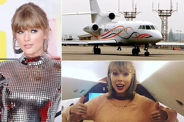 Taylor Swift – Dassault Falcon 900, Estimated $40 Million