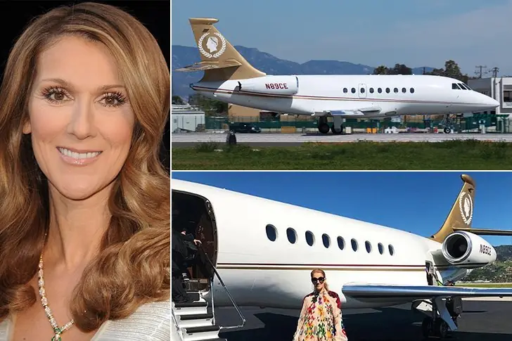 Celine Dion – Bombardier Global Express, Estimated $42 Million