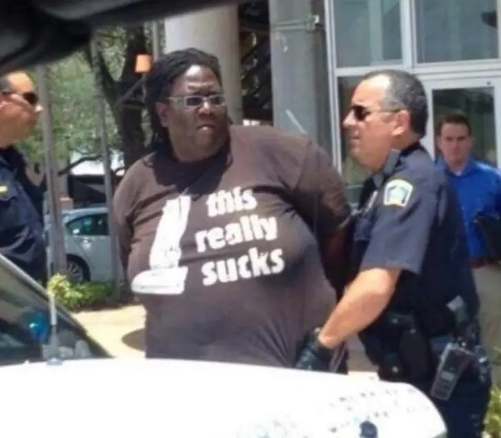 When Shirts Spell the Truth for the Day