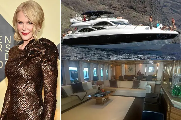 Nicole Kidman – Sunseeker Manhattan 74, Estimated $2.5 Million