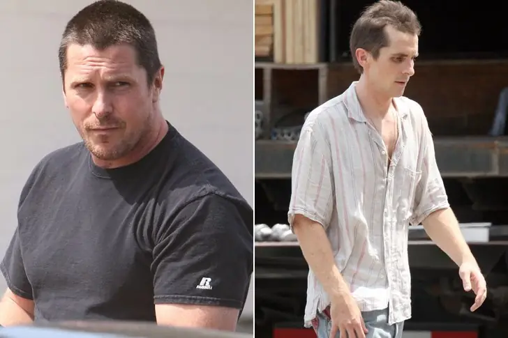 Christian Bale – 120 lbs –  Motivated by Movie Roles