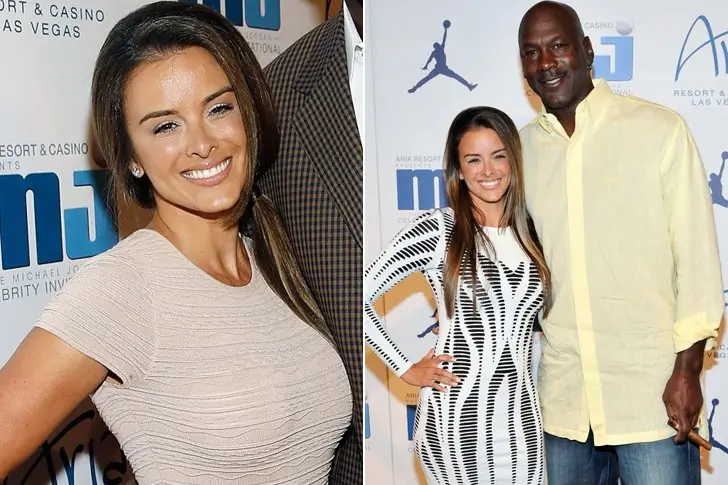Basketball Star Michael Jordan & Yvette Prieto