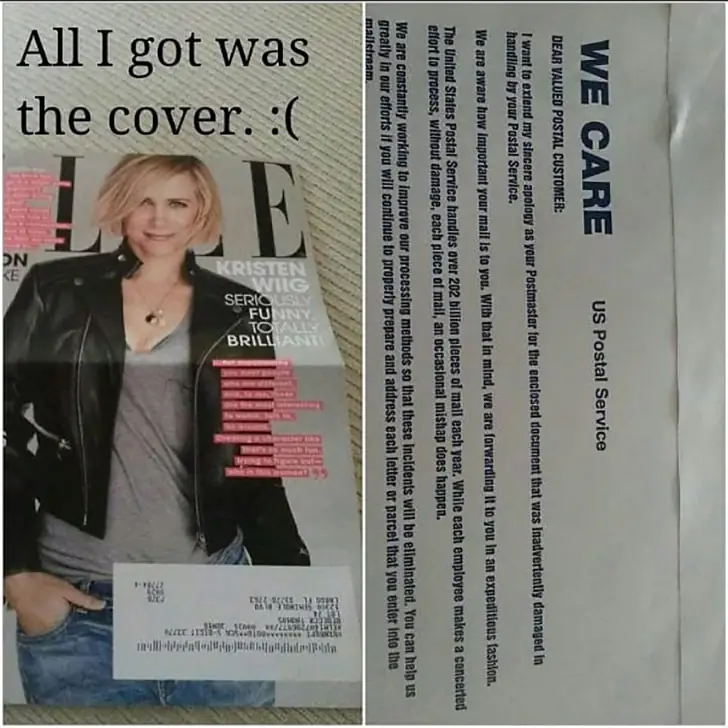 The USPS Does It Again!