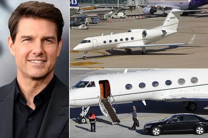 Tom Cruise – Gulfstream IV, Estimated $36 Million