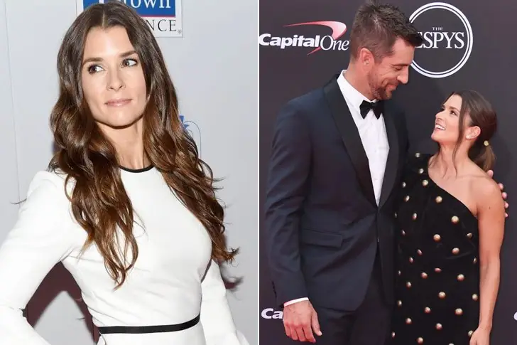 American Football Player Aaron Rodgers & Danica Patrick