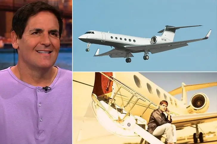 Mark Cuban – Gulfstream V, Estimated $40 Million