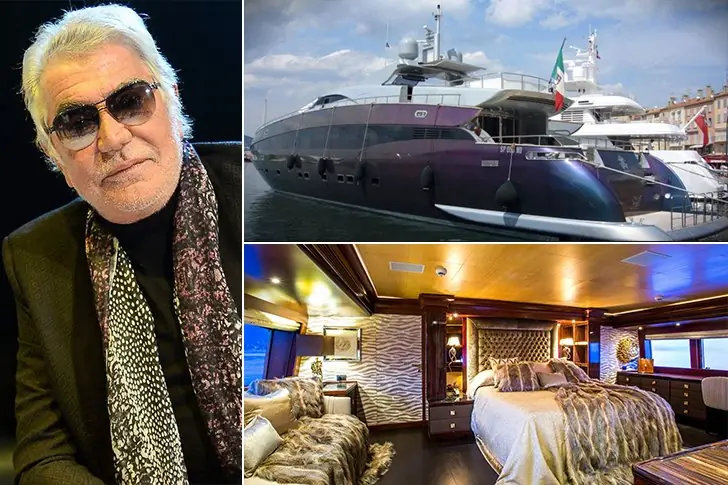 Roberto Cavalli – Baglietto Yacht, Estimated $40 Million
