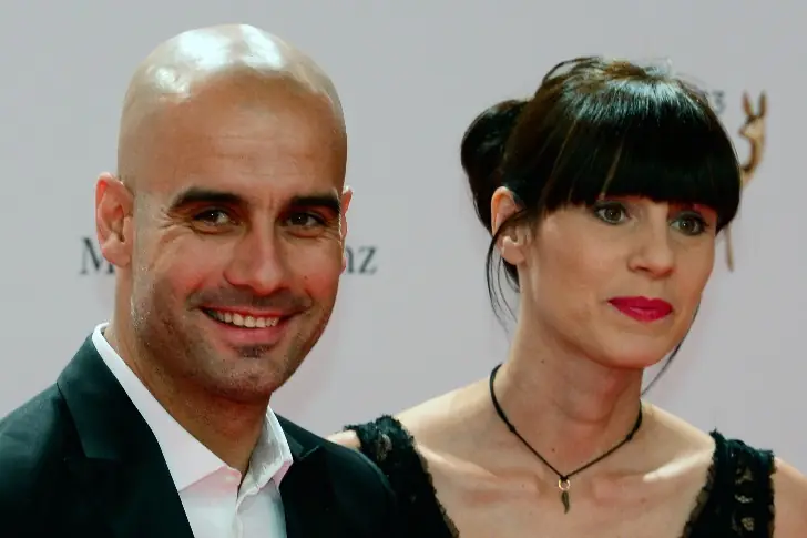 Pep Guardiola und Cristina Serra –  21 Jahre