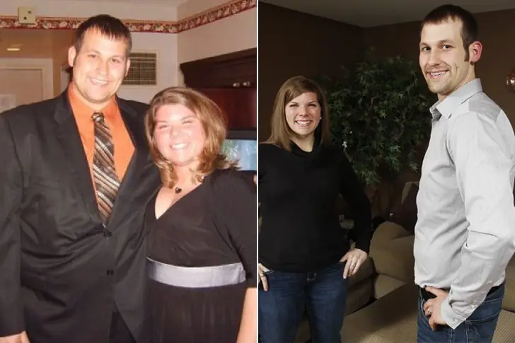 Kyle & Becky Turnow – 200 Lbs combined – Diet Change & Regular Exercise