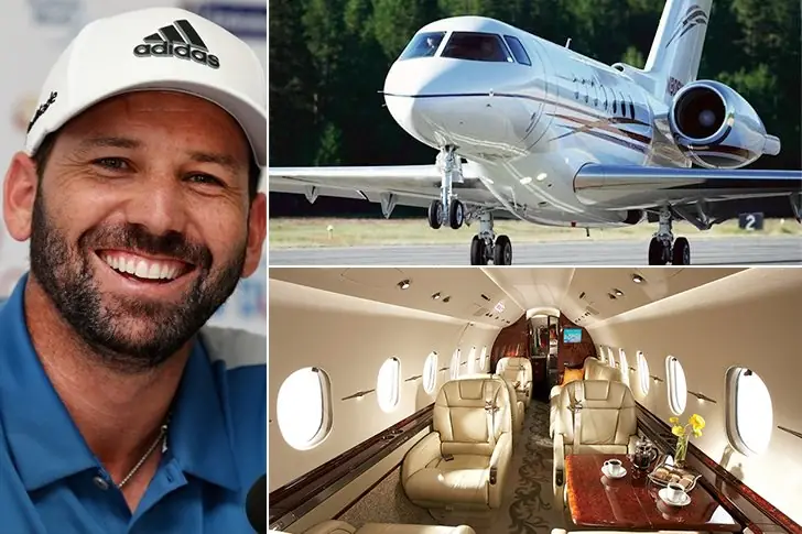 Sergio García – Hawker 850, Estimated $16 Million