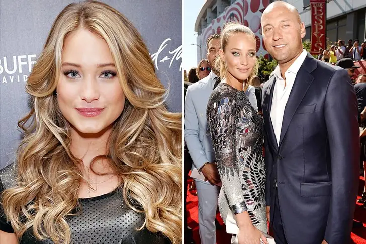 Baseball Player Derek Jeter & Hannah Jeter