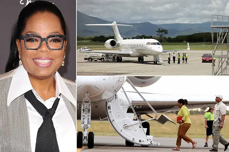 Oprah Winfrey – Global Express XRS, Estimated $42 Million