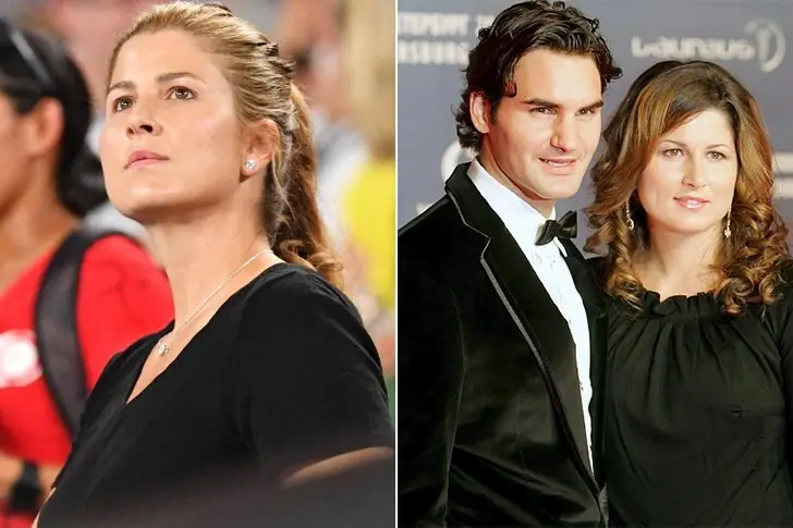 Tennis Player Roger Federer & Mirka Federer