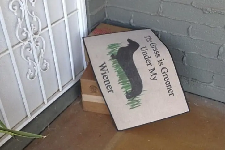 Funny Doormat Gets Even Funnier