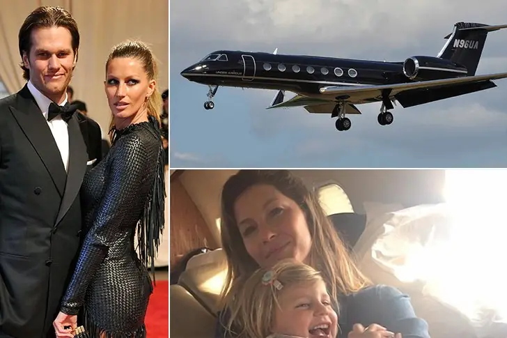 Gisele Bündchen & Tom Brady – Gulfstream G550, Estimated $50 Million